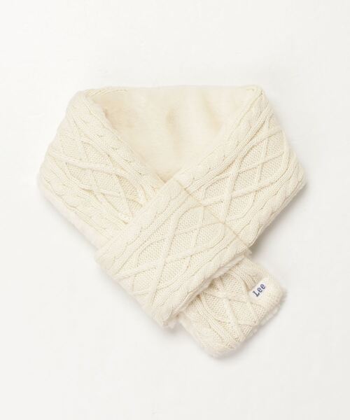 Lee（リー） ネックウォーマー スヌード LEE / CABLE KNIT MUFFLER