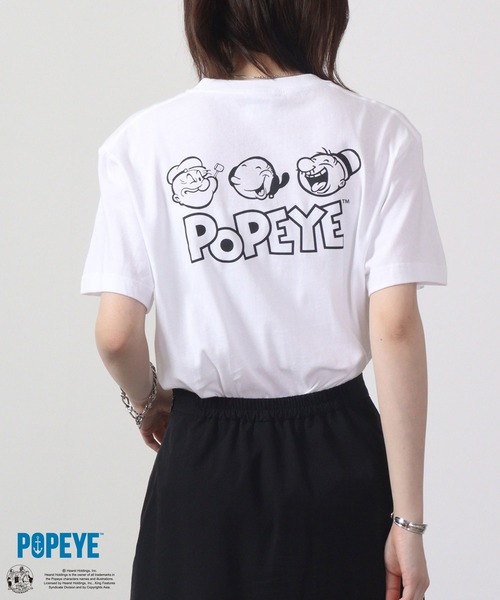 tシャツ Tシャツ レディース POPEYE 半袖Tシャツ｜zozo｜19