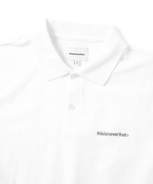 thisisneverthat ポロシャツ T-Logo S/S Jersey Polo メンズ