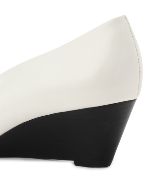 ADAM ET ROPE'（アダムエロペ） パンプス フォルムウェッジパンプス