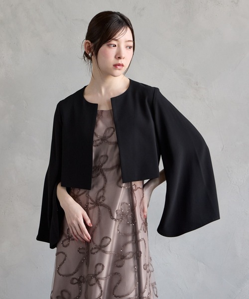 新品☆ ANAYI 袖ギャザー ジップ フーデッド ジャケット/セオリー、23区 洗える】コットンエアー ギャザー ライトアウター