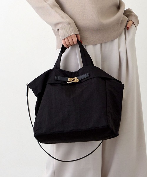 NICOLE white（ニコルホワイト） トートバッグ 2WAYトートBAG