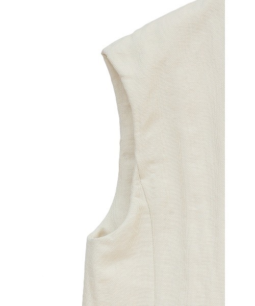 CLANE（クラネ） ベスト ジレ PADDED MESH VEST レディース : ZOZOTOWN