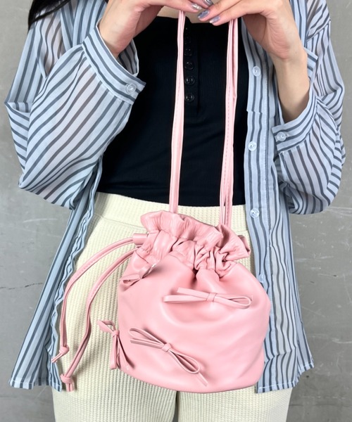 Loco Ocean（ロコオーシャン） ショルダーバッグ バッグ リボン 巾着