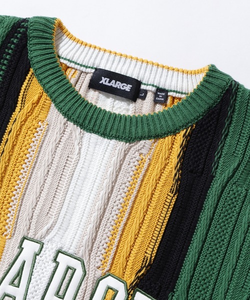 XLARGE（エクストラ ラージ） セーター ニット 3D CREWNECK KNIT