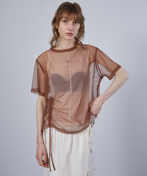 tシャツ 「ELOOPS」4WAY レイヤード シアートップスセット・Tシャツ・タンクトップ レディース メンズ