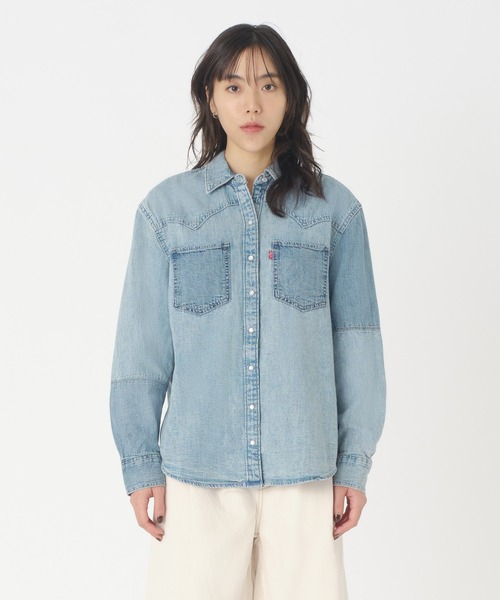 ブラウス シャツ Levi's/リーバイス TEODORA ウェスタンシャツ レディース Levi's ブラウス シャツ Levi's/リーバイス TEODORA ウエスタン