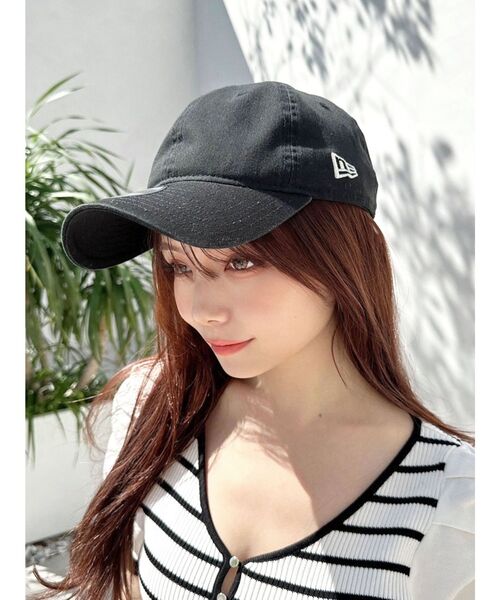 新品タグ付 RESEXXY×NEWERA ベーシックロゴキャップ ブラック 黒 リゼクシー RESEXXY 【NEWERA】ベーシックロゴキャップ