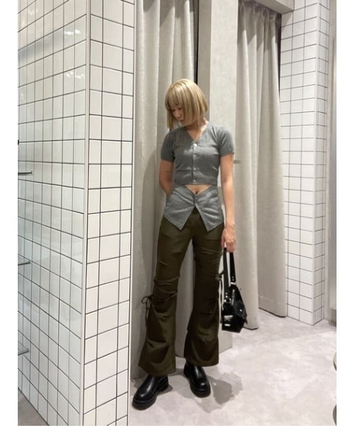 パンツ LAGUAGEM SIDE RIBBON LOOSE パンツ LAGUAGEM SIDE RIBBON LOOSE LAGUAGEM SIDE RIBBON LOOSE