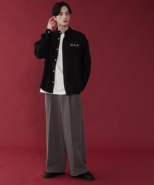 LUCY（ルーシー） シャツ LUCY/アムンゼンワンポイントBIGシャツ