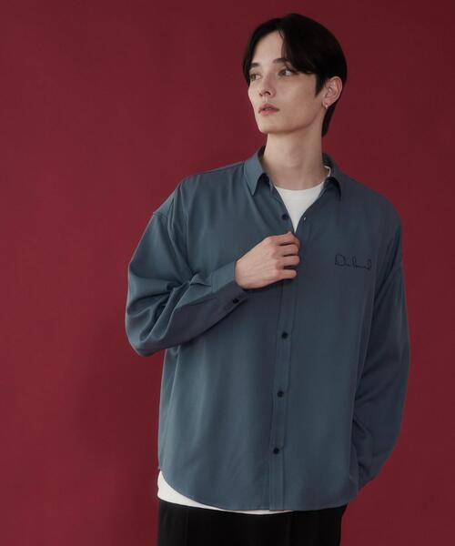 LUCY（ルーシー） シャツ LUCY/アムンゼンワンポイントBIGシャツ