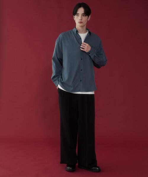 LUCY（ルーシー） シャツ LUCY/アムンゼンワンポイントBIGシャツ