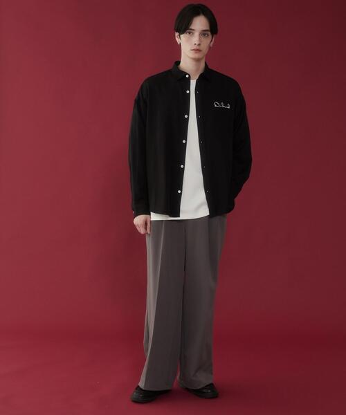 LUCY（ルーシー） シャツ LUCY/アムンゼンワンポイントBIGシャツ