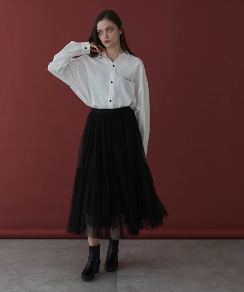 LUCY（ルーシー） シャツ LUCY/アムンゼンワンポイントBIGシャツ