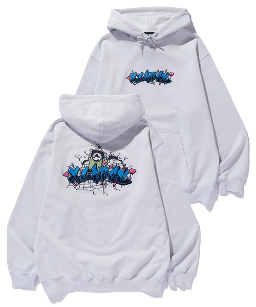 XLARGE（エクストラ ラージ） パーカー AEROSOL GAFFITI HOODED