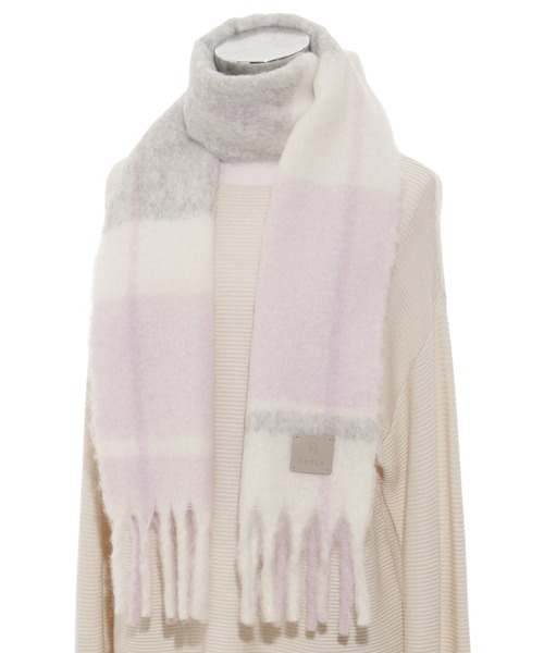 FURLA（フルラ） マフラー ストール ボリュームマフラー アルパカ