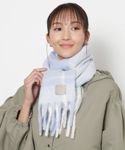 FURLA（フルラ） マフラー ストール ボリュームマフラー アルパカ