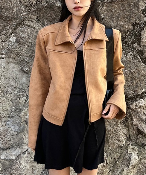 gossip!ロサンゼルス ブルゾン アウター Y2K スウェードライダース