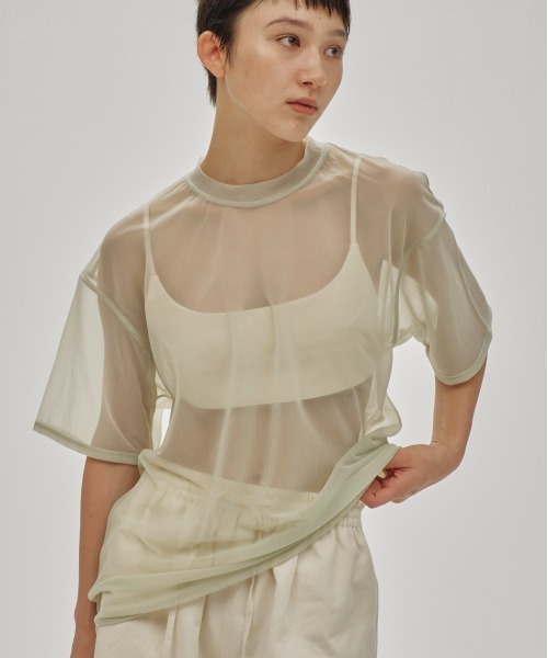 トップス Halfsleeve Sheer T-shirts todayful TODAYFUL tシャツ Halfsleeve Sheer T-shirts レディース : ZOZOTOWN
