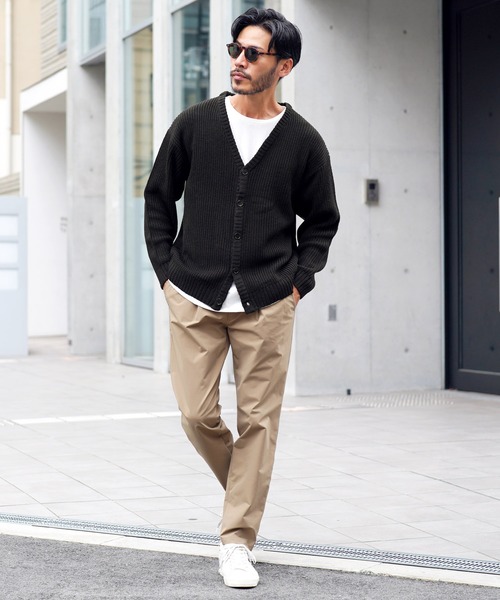 JIGGYS SHOP（ジギーズショップ） カーディガン 畦編みルーズ