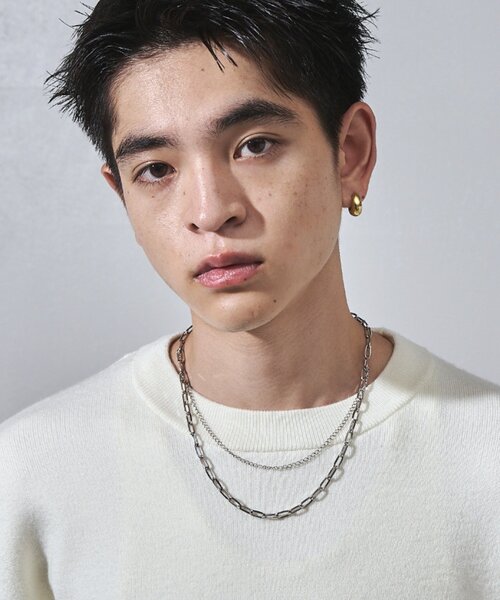Lui's 【Ah / アー】 ハートチェーンネックレス Lui's（ルイス）の「アクセサリーブランド【Ah / アー】23AW