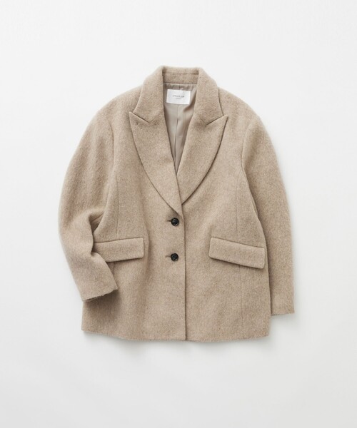 OPAQUE.CLIP コート チェスターコート 「Oggi掲載」シャギー