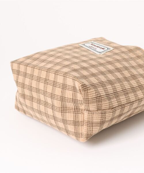 LONGCHAMP　チェック柄ミニトートバック Mignonjour/チェック柄ミニトートバッグ M2577（トートバッグ