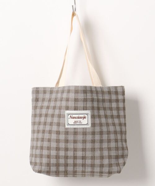 Mignonjour トートバッグ Mignonjour/チェック柄ミニトートバッグ