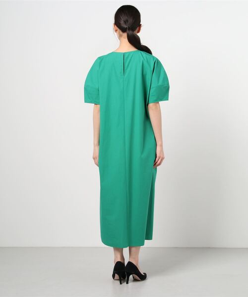 [UNITED ARROWS] короткий рукав One-piece 36 черный женский 