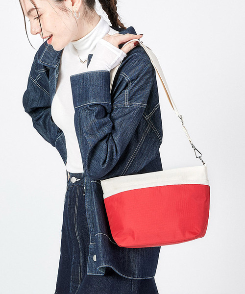 ショルダーバッグ・ポシェット BUCKET BAG LeSportsac ショルダーバッグ バッグ SMALL BUCKET BAG ロージー