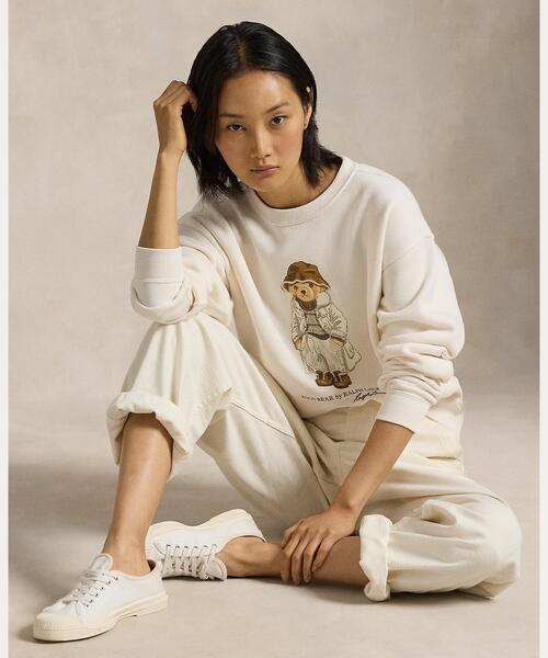トレーナー スウェット Polo ベア フリース クルーネック レディース POLO RALPH LAUREN トレーナー スウェット Polo ベア フリース