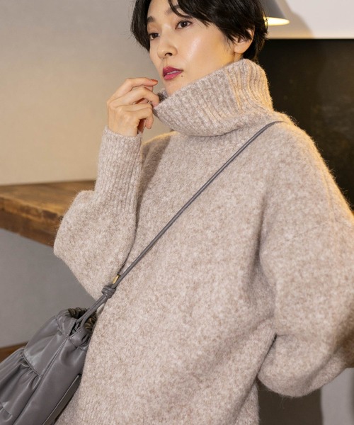 OPAQUE.CLIP（オペークドットクリップ） ニット セーター ミドルゲージ