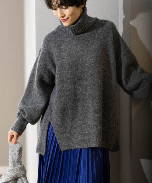 OPAQUE.CLIP（オペークドットクリップ） ニット セーター ミドルゲージ