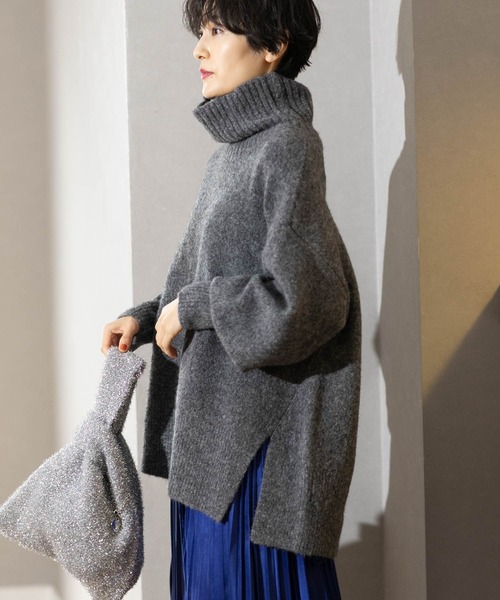 OPAQUE.CLIP（オペークドットクリップ） ニット セーター ミドルゲージ