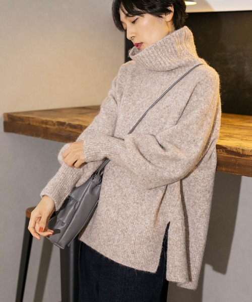 OPAQUE.CLIP（オペークドットクリップ） ニット セーター ミドルゲージ