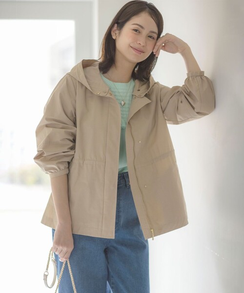 any SIS ライトブルー フード付きコート サイズ3 any SIS ライトブルー フード付きコート サイズ3 ジャケット