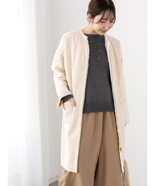 【Tite In The Store】美品　リバーシブル　フェイクムートンコート Tite In The Store】美品 リバーシブル フェイクムートンコート