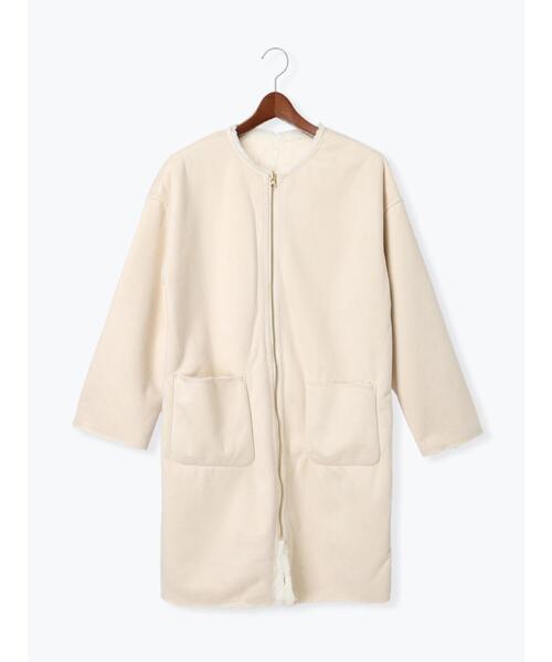 【Tite In The Store】美品　リバーシブル　フェイクムートンコート Tite In The Store】美品 リバーシブル フェイクムートンコート