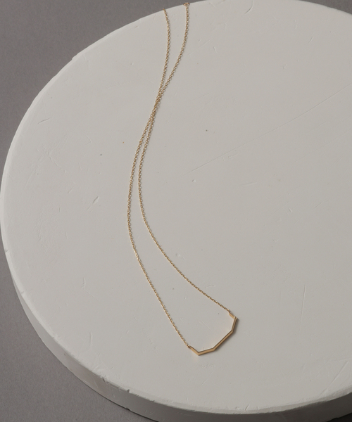 Lilas ネックレス 5角モチーフネックレス K10 レディース : ZOZOTOWN