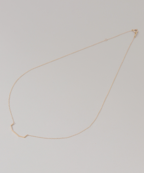 Lilas ネックレス 5角モチーフネックレス K10 レディース : ZOZOTOWN