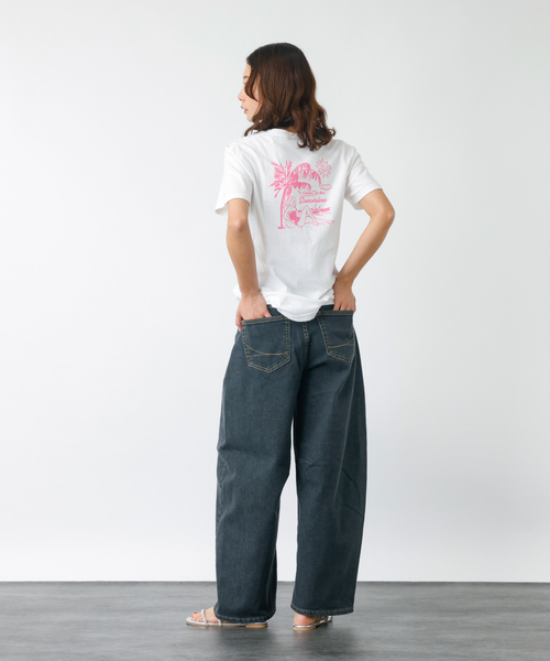 SOMETHING HANAタックカーブデニムパンツ|SOMETHING|サムシング