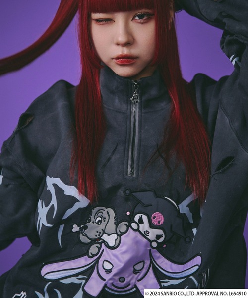 GALFY（ガルフィー） トレーナー スウェット GALFY×クロミコラボ イル