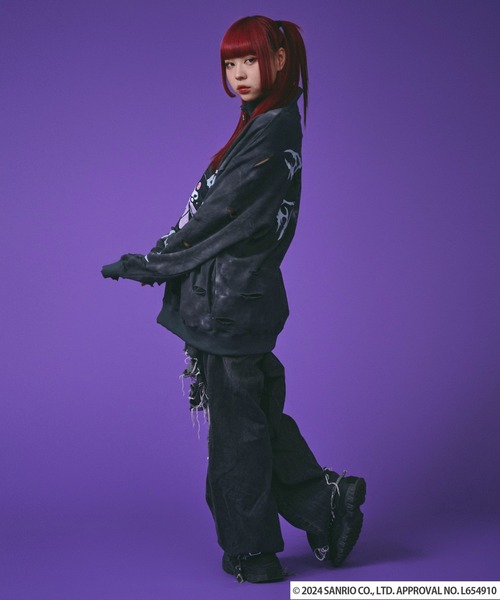 GALFY（ガルフィー） トレーナー スウェット GALFY×クロミコラボ イル