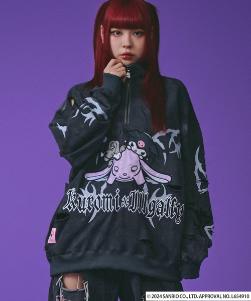 GALFY（ガルフィー） トレーナー スウェット GALFY×クロミコラボ イル