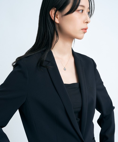 ネックレス K10 カラーストーン ネックレス レディース メンズの画像