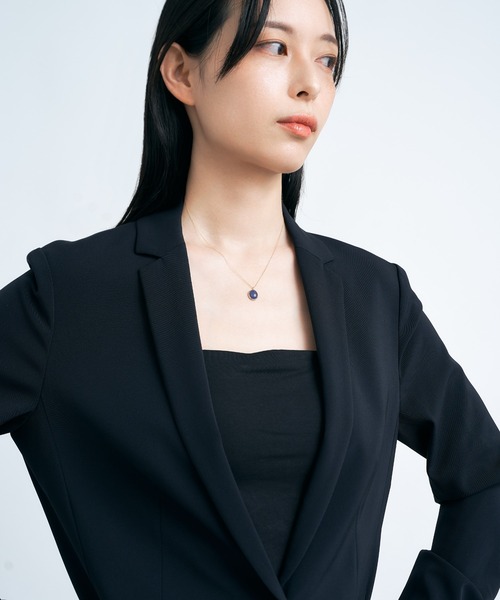 ネックレス K10 カラーストーン ネックレス レディース メンズの画像
