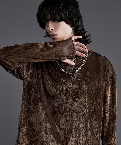 Ellno Loset（エルノロゼット） tシャツ ベロアタートルシアーインナー