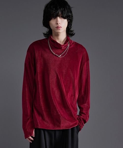 (。•ω•。)﻿ページ•*¨*•.¸♬︎ Ellno Loset（エルノロゼット） tシャツ ベロアタートルシアーインナー