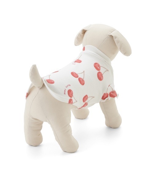 ジェラートピケ　チェリー柄プルオーバー gelato pique 犬 服 「CAT＆DOG」チェリー柄プルオーバー