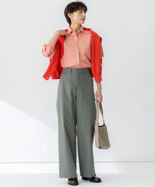 ブラウス シャツ 「CLASSY.5月号掲載/洗える」CANCLINI ベーシック シャツ レディース CLASSY.2月号掲載/洗える】CANCLINI ベーシック シャツ / 23区